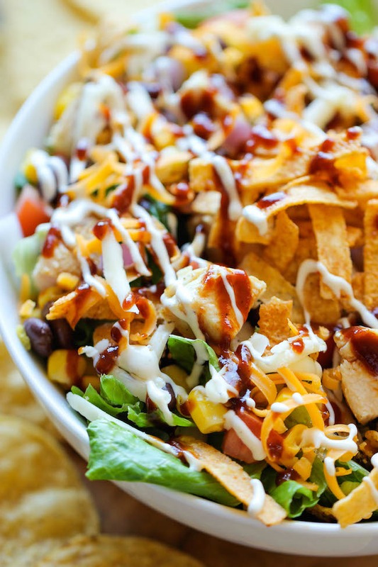 BBQ chicken salad